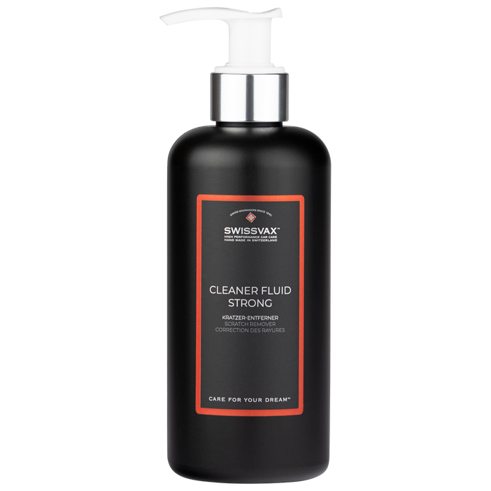 CLEANER FLUID STRONG Hand polish against scratches 