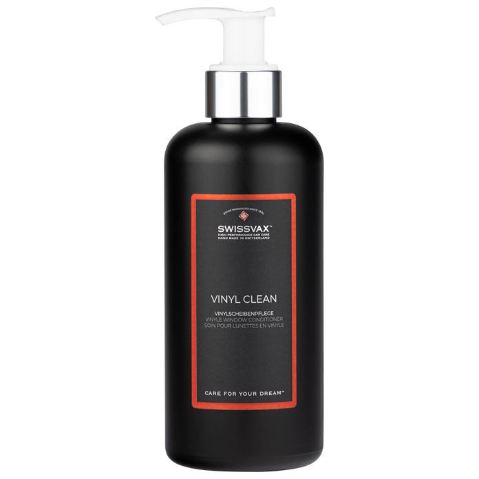 VINYL CLEAN Soin pour vitrages en vinyle et verre acrylique