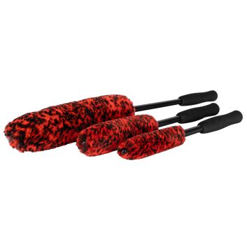 WHEEL WOOLIES COMBO Set di spazzole per cerchi 