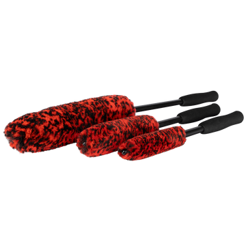 WHEEL WOOLIES COMBO Set di spazzole per cerchi 